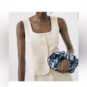 New with tags Zara square neck vest top